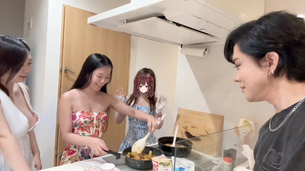 日常の料理の場面